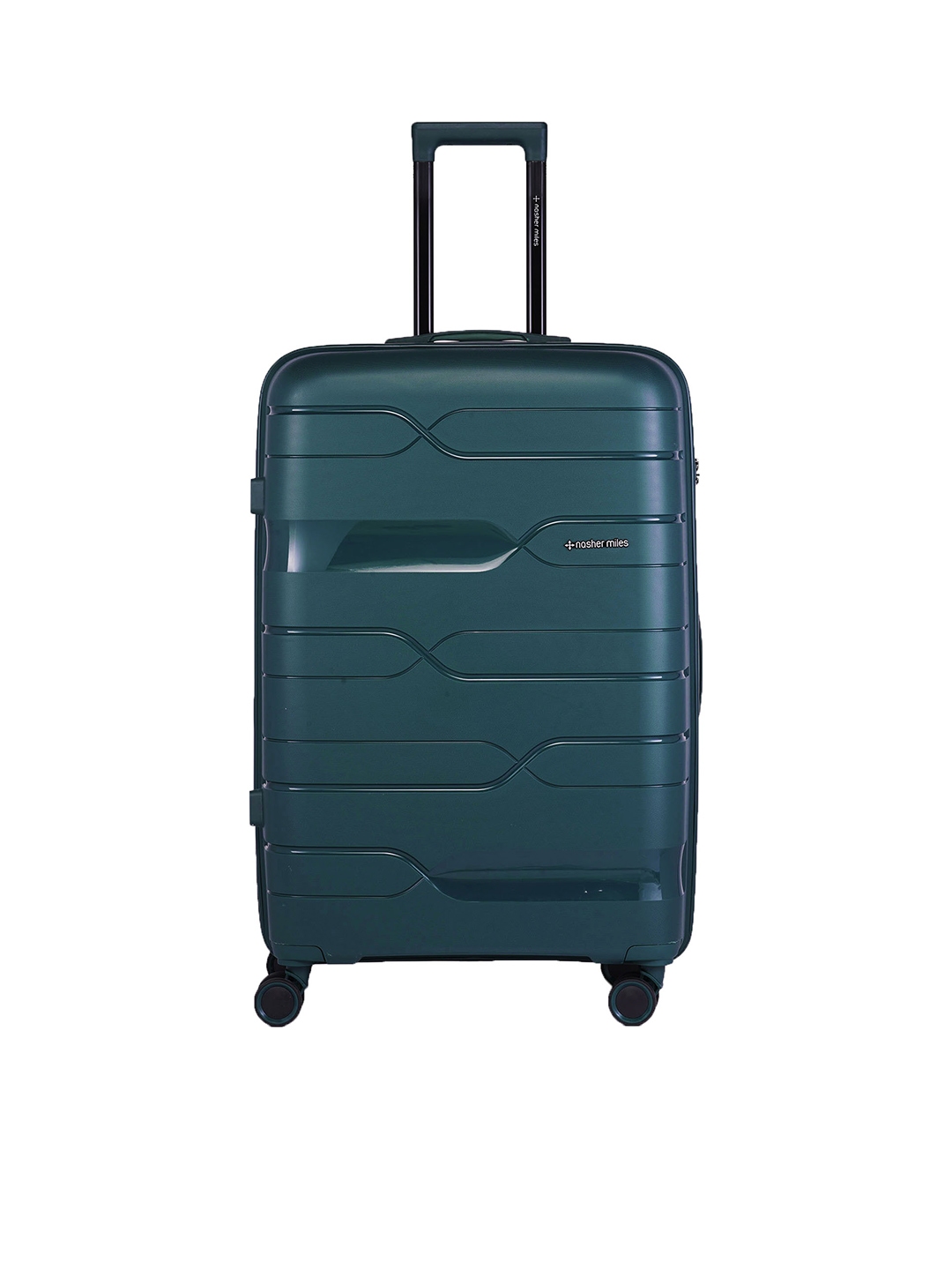 Buy Nasher Miles Goa Textured Hard Sided Large Trolley Bag 75 Cm