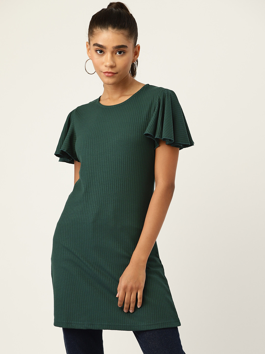 Monte Carlo Green Solid Tunic