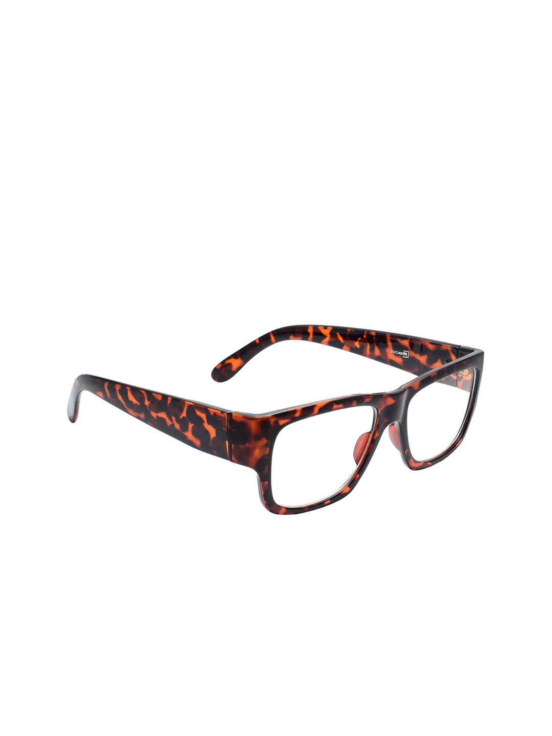 Peter Jones Eyewear Unisex Brown & Black Full Rim Light Blocking Computer Frames 5487DA