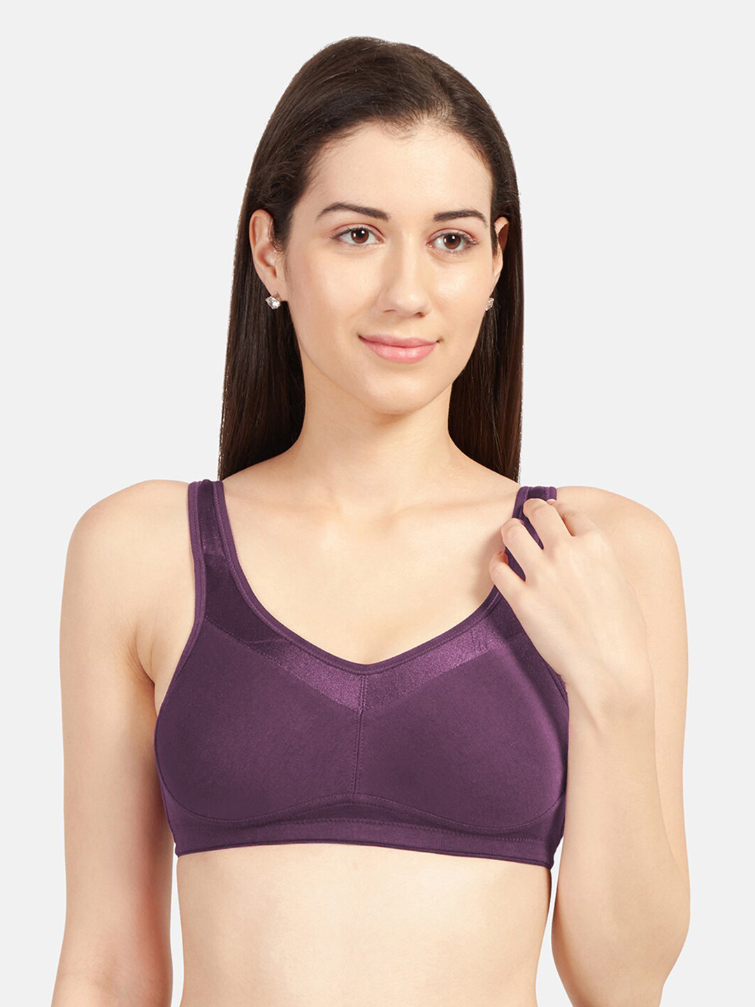 Sonari Purple Non Padded Super Support Bra