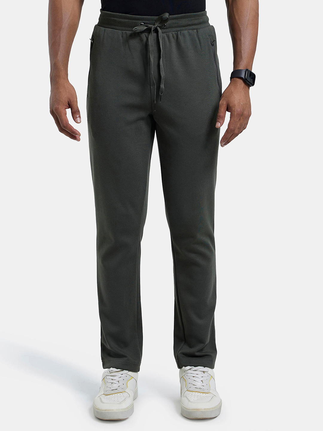 Jockey Men Slim Fit Cotton Trackpant -AM44