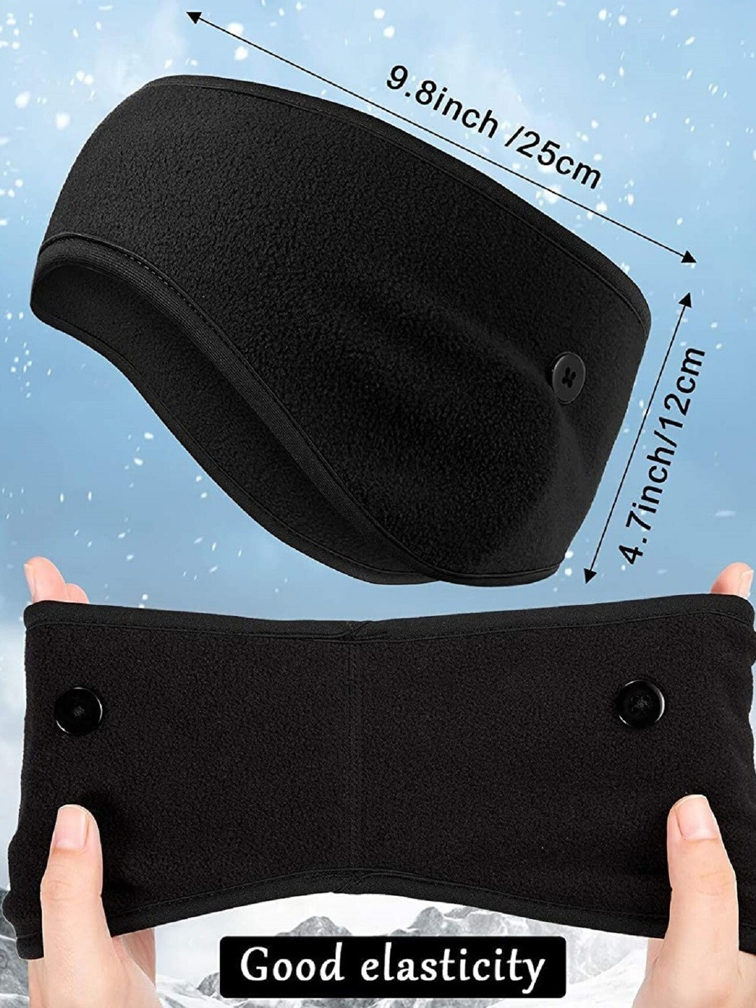 EL REGALO Pack Of 2 Knitted Chill Wrap