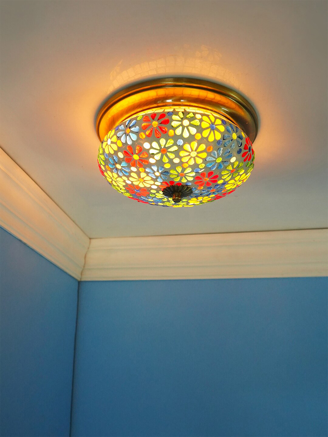 Fos Lighting Multicoloured Contemporary Ceiling Lamp