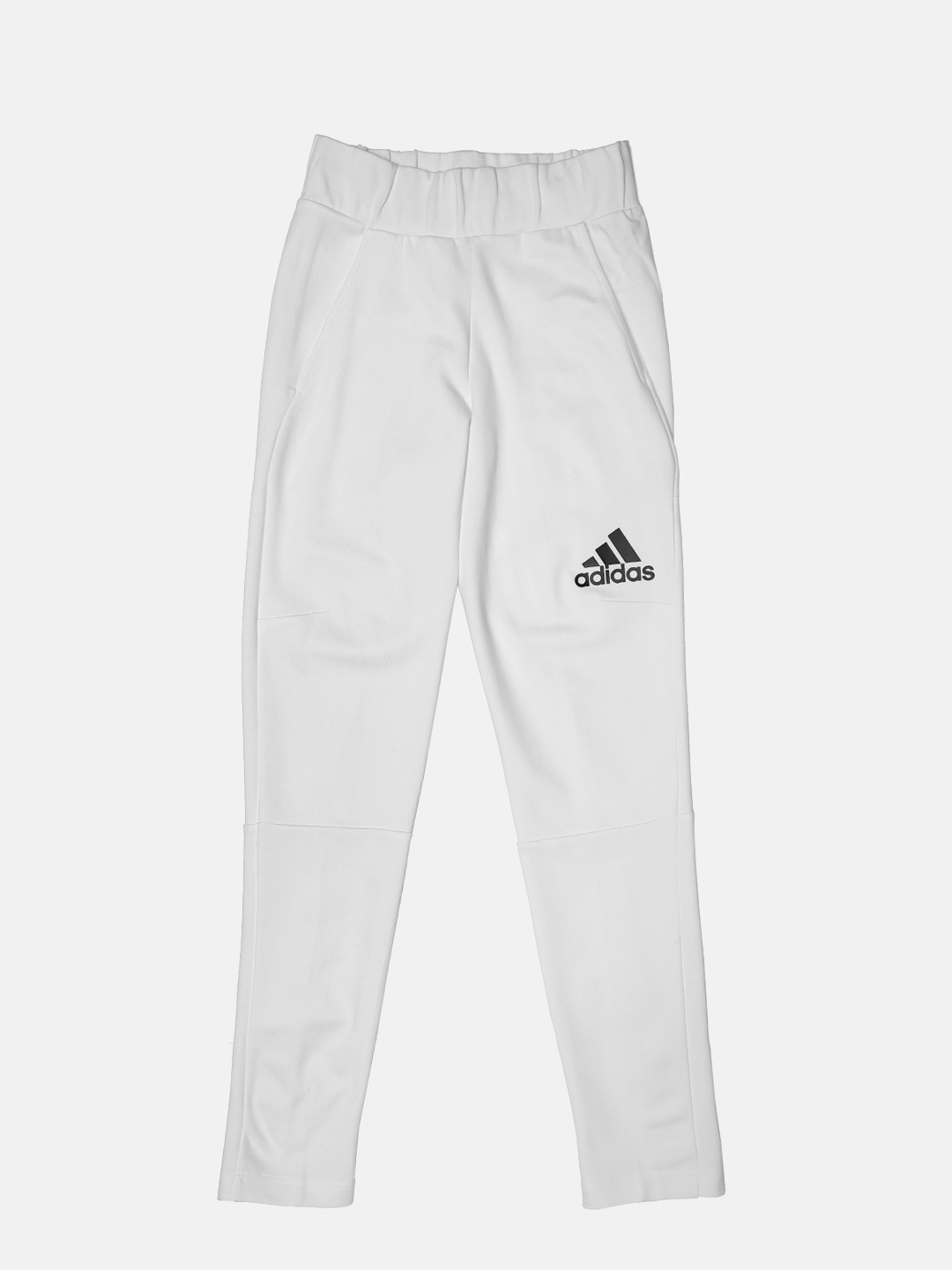 adidas Originals adicolor locked up logo track pants in white | ASOS