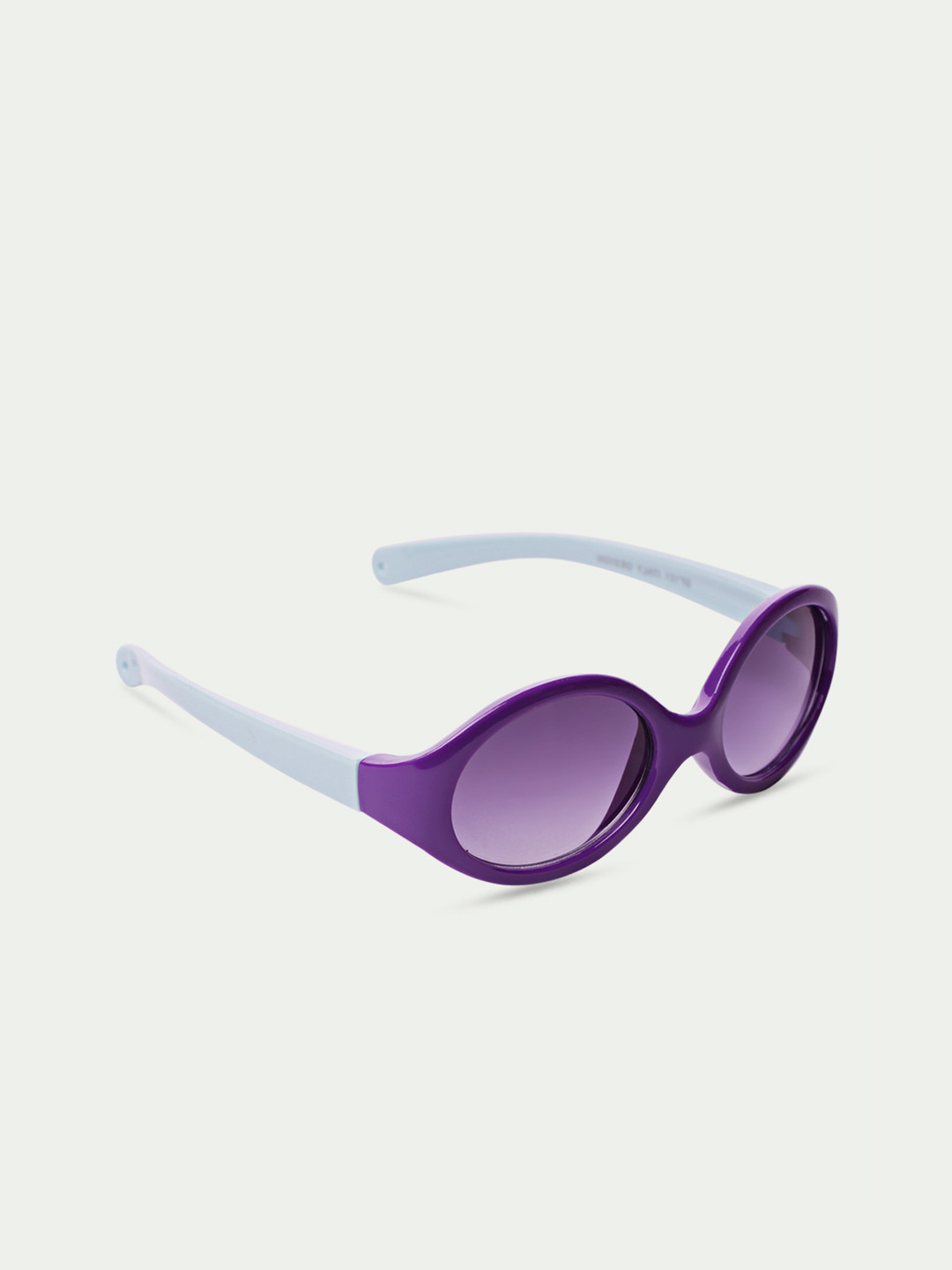 DukieKooky Kids Purple Lens & Purple Oval Sunglasses with UV Protected Lens DKSG340A