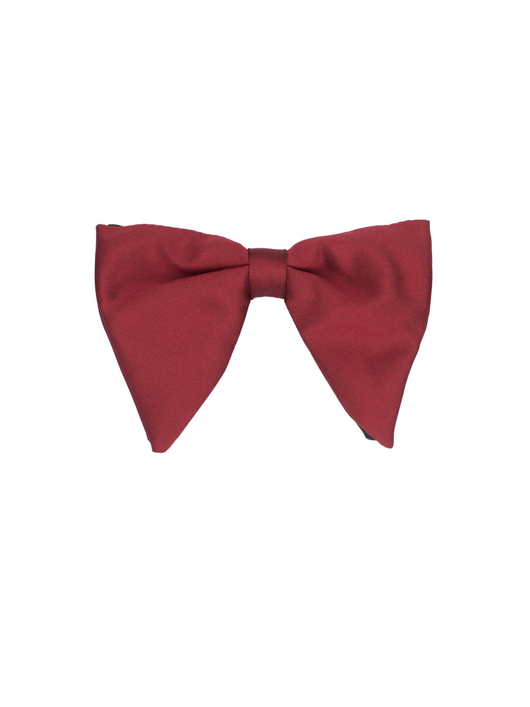The Tie Hub Men Maroon & Black Bow Butterfly Tie