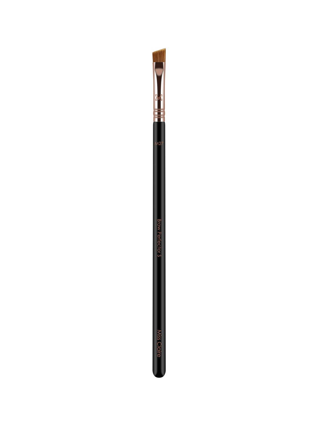 Miss Claire Brow Perfector Brush - M27 Black & Rose Gold-Toned