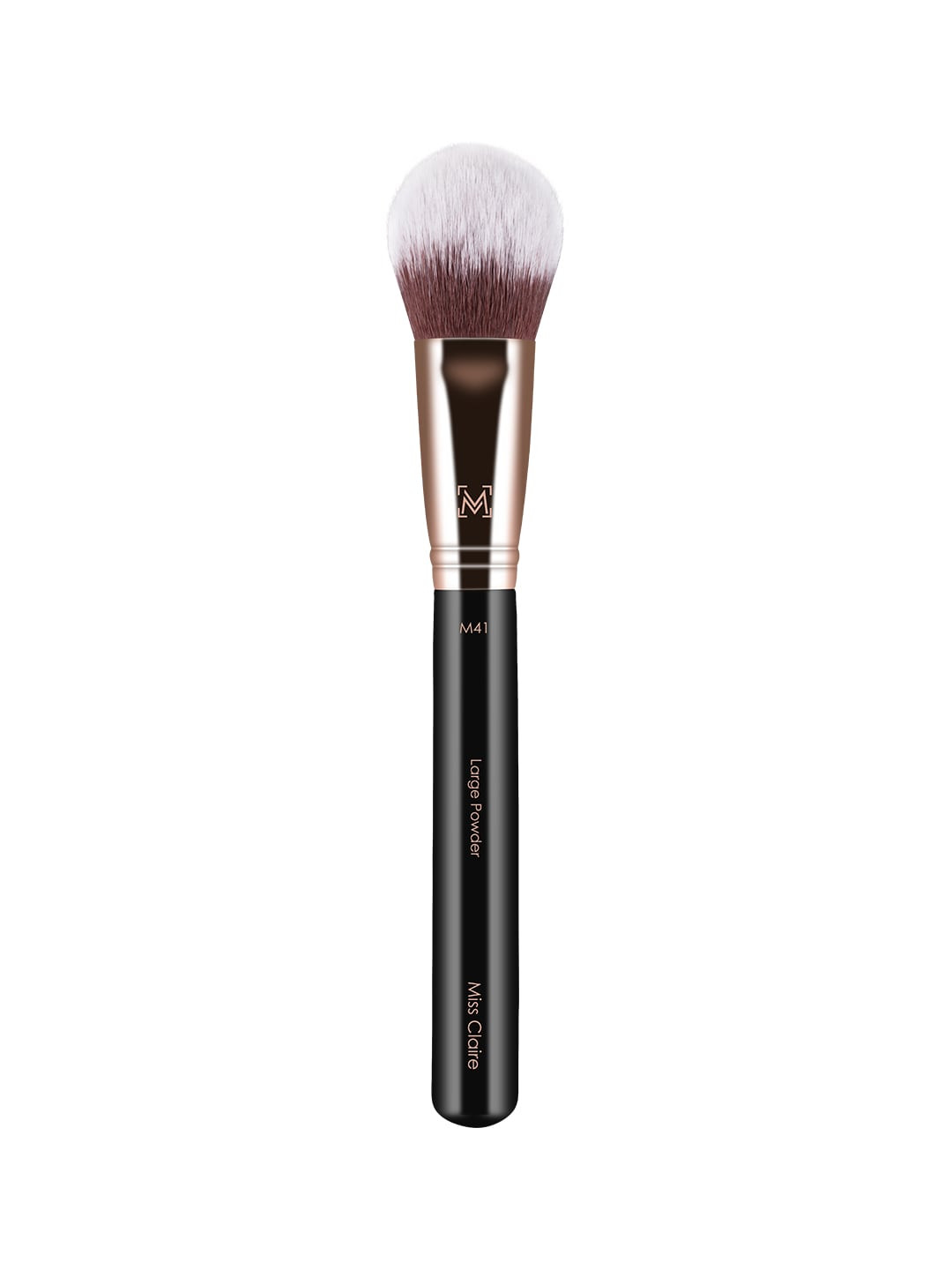 Miss Claire Large Powder Brush - M41 Black & Rose Gold-Toned