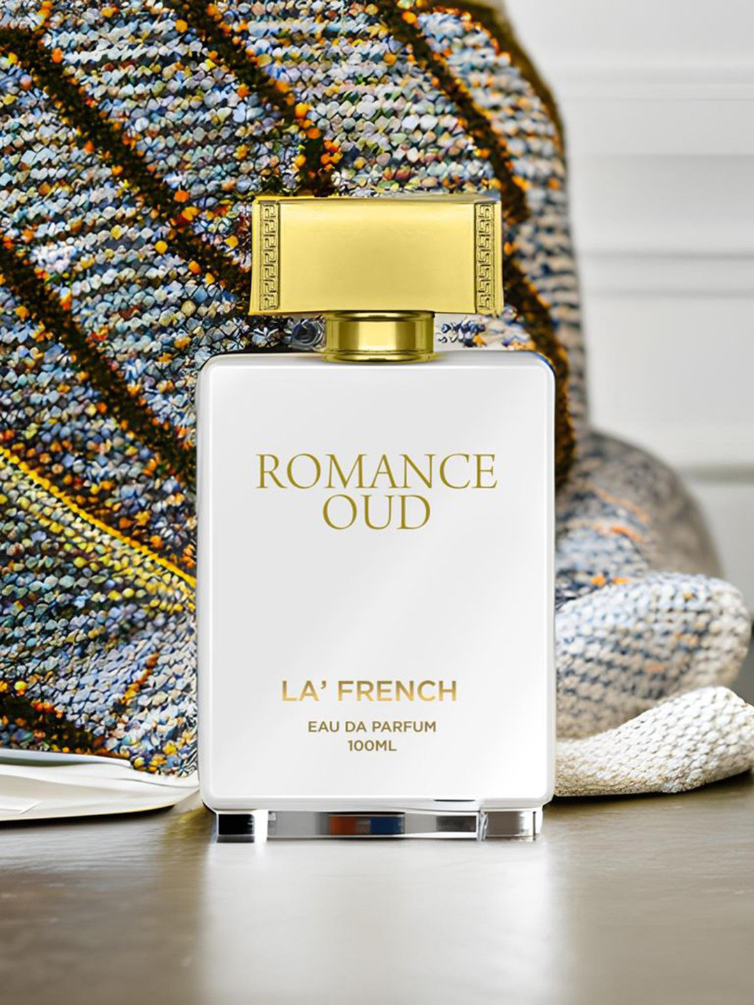 La French Unisex Romance Oud Long Lasting Oudh & Rose Fragrance Perfume | 100ml