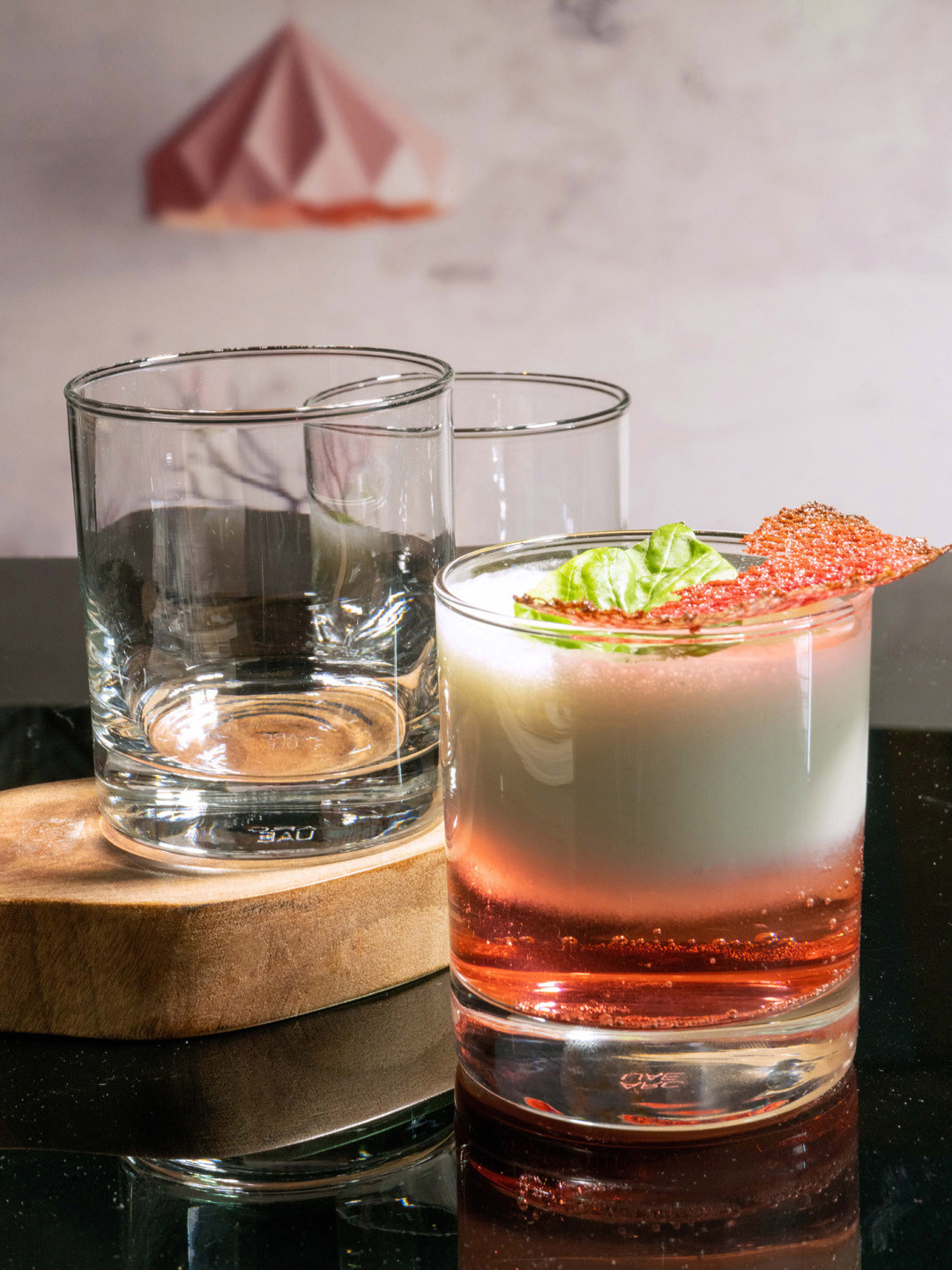 GOODHOMES 6 Pcs Transparent Glass Islande Tumblers