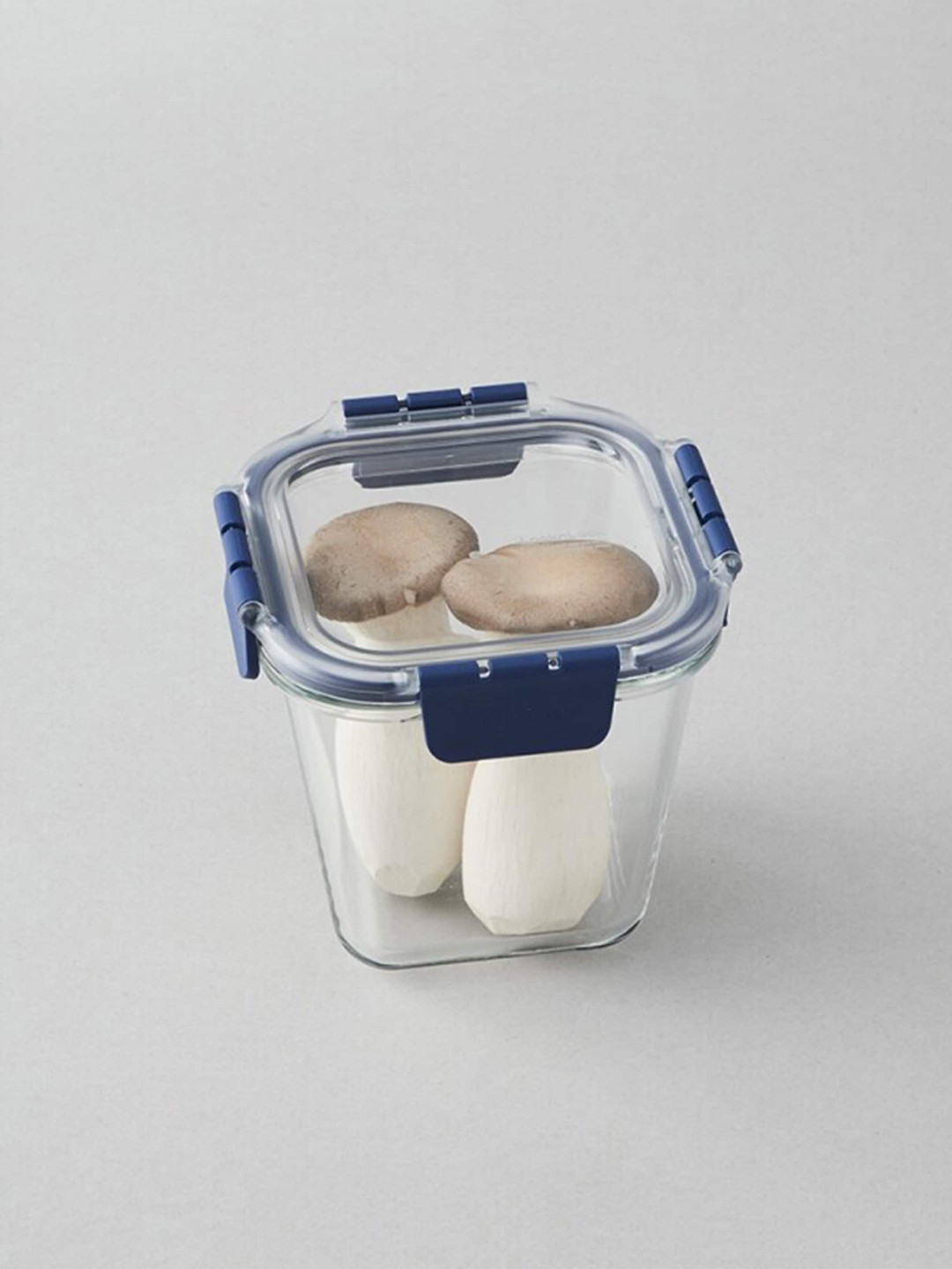Lock & Lock Transparent Borosilicate Glass Leak Resistant Clip-On Graduated Container-950ml