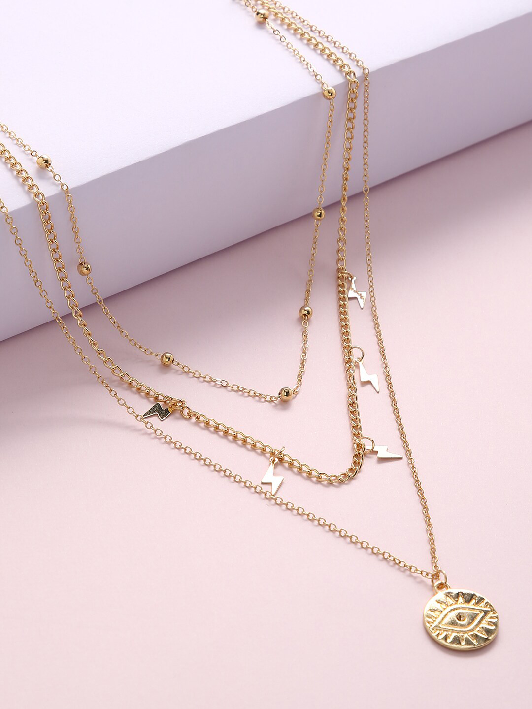 justpeachy Gold-Plated Layered Chain