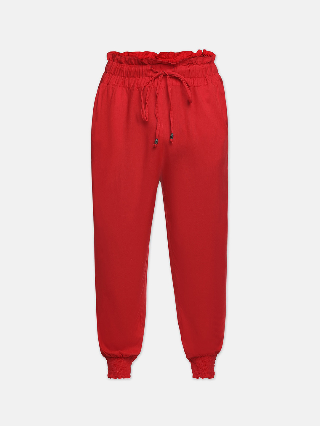 Oxolloxo Girls Red Joggers Trousers