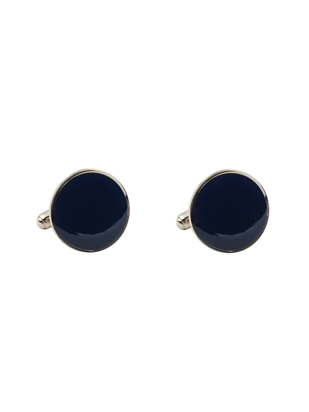 Tossido Blue Stone Metal Cufflink