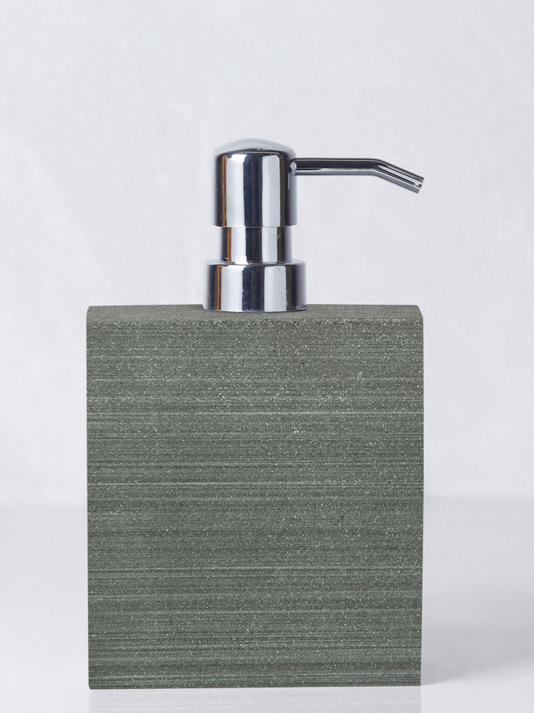 Obsessions Grey Polyresin Soap & Lotion Dispenser
