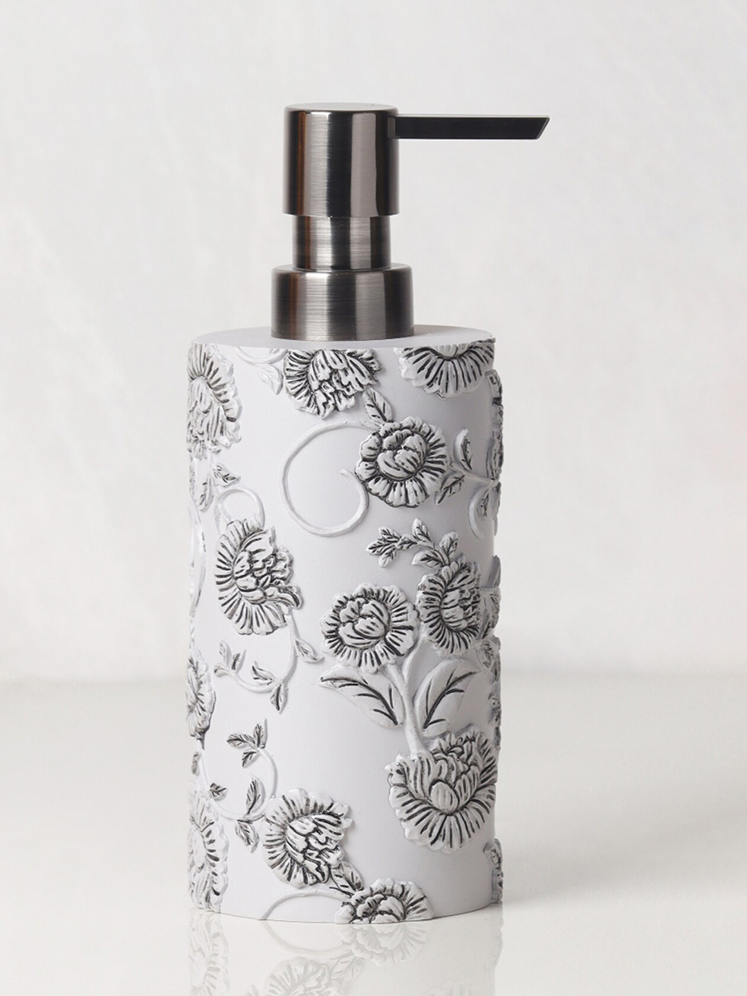 Obsessions Grey Polyresin Soap & Lotion Dispenser