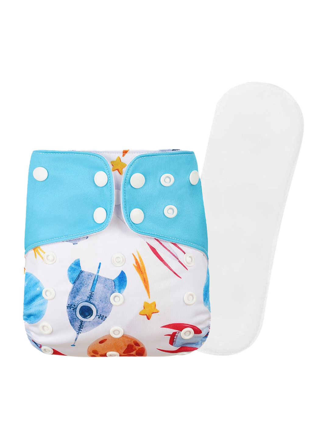 GUCHIGU Kids Multicolor Cloth Reusable Washable Diapers