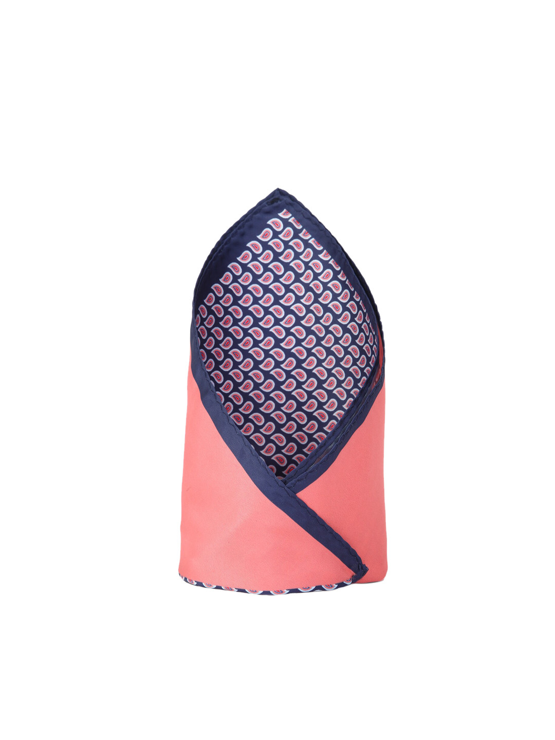 Louis Philippe Men Red Pocket Square