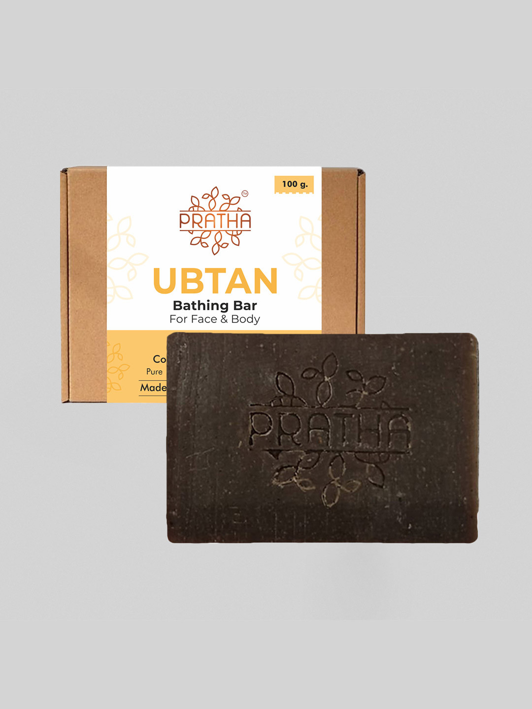Pratha Pack of 2 Ubtan Handmade Soap