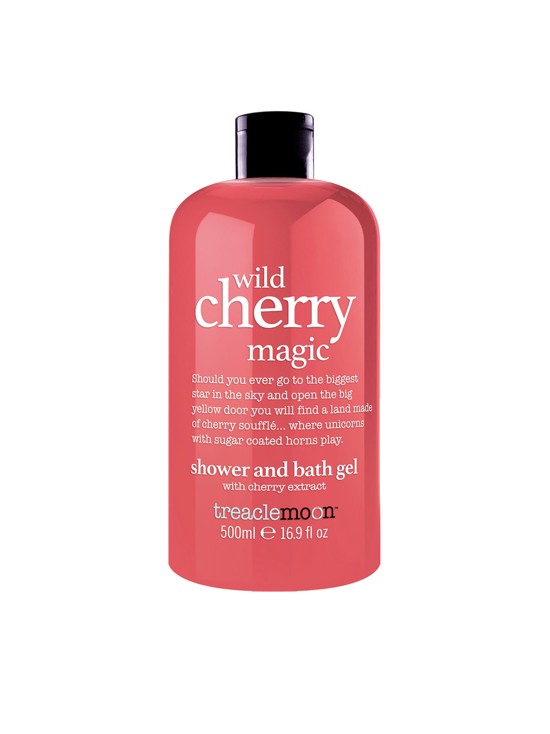 TREACLEMOON Wild Cherry Magic Bath & Shower Gel with Cherry Extract 500 ml