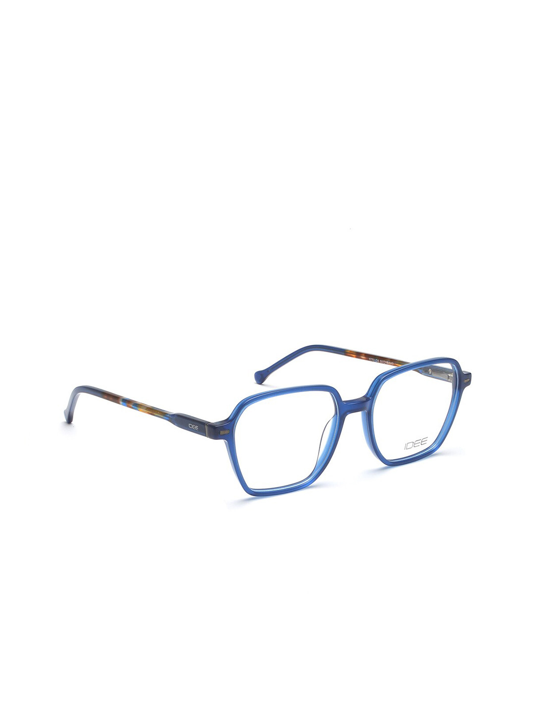 IDEE Unisex Blue & Grey Full Rim Square Frames