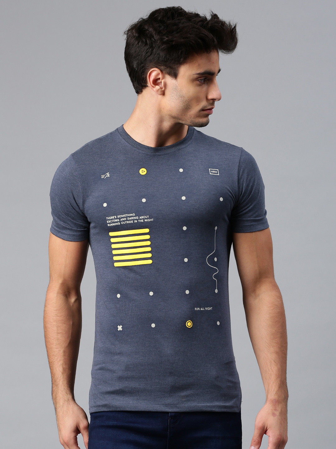 Buy HRX By Hrithik Roshan Men Blue 