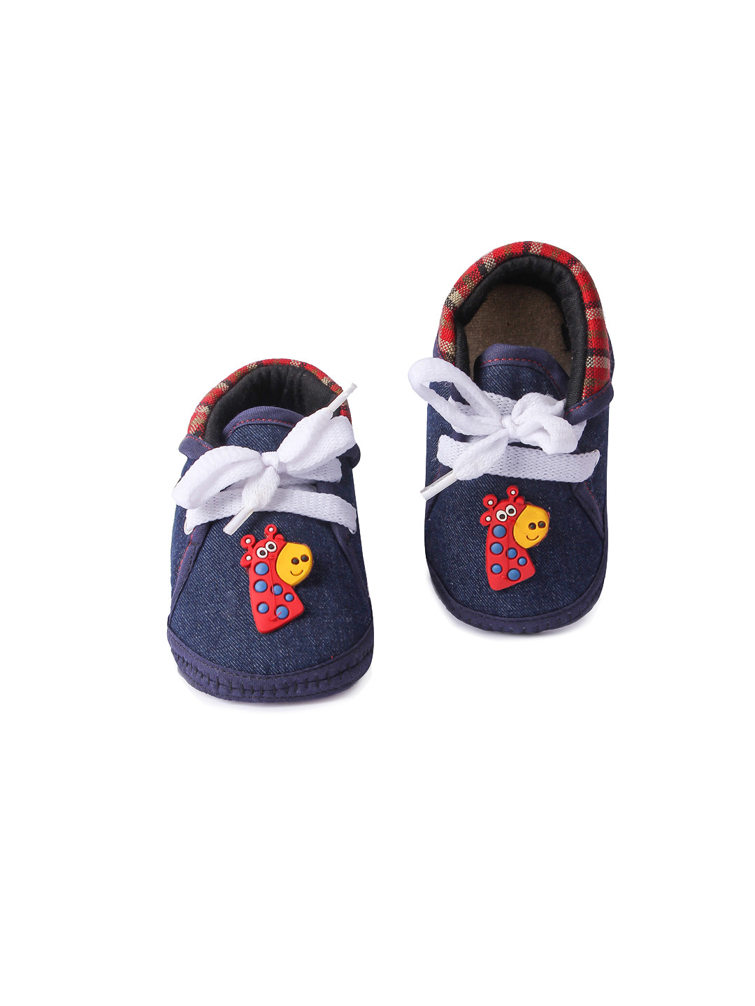 Butterthief Kids Navy Blue Printed Slip-On Sneakers