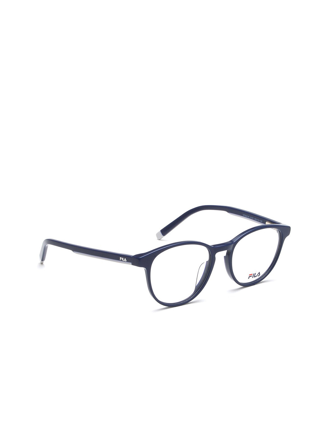 FILA Men Blue Solid Full Rim Round Frames