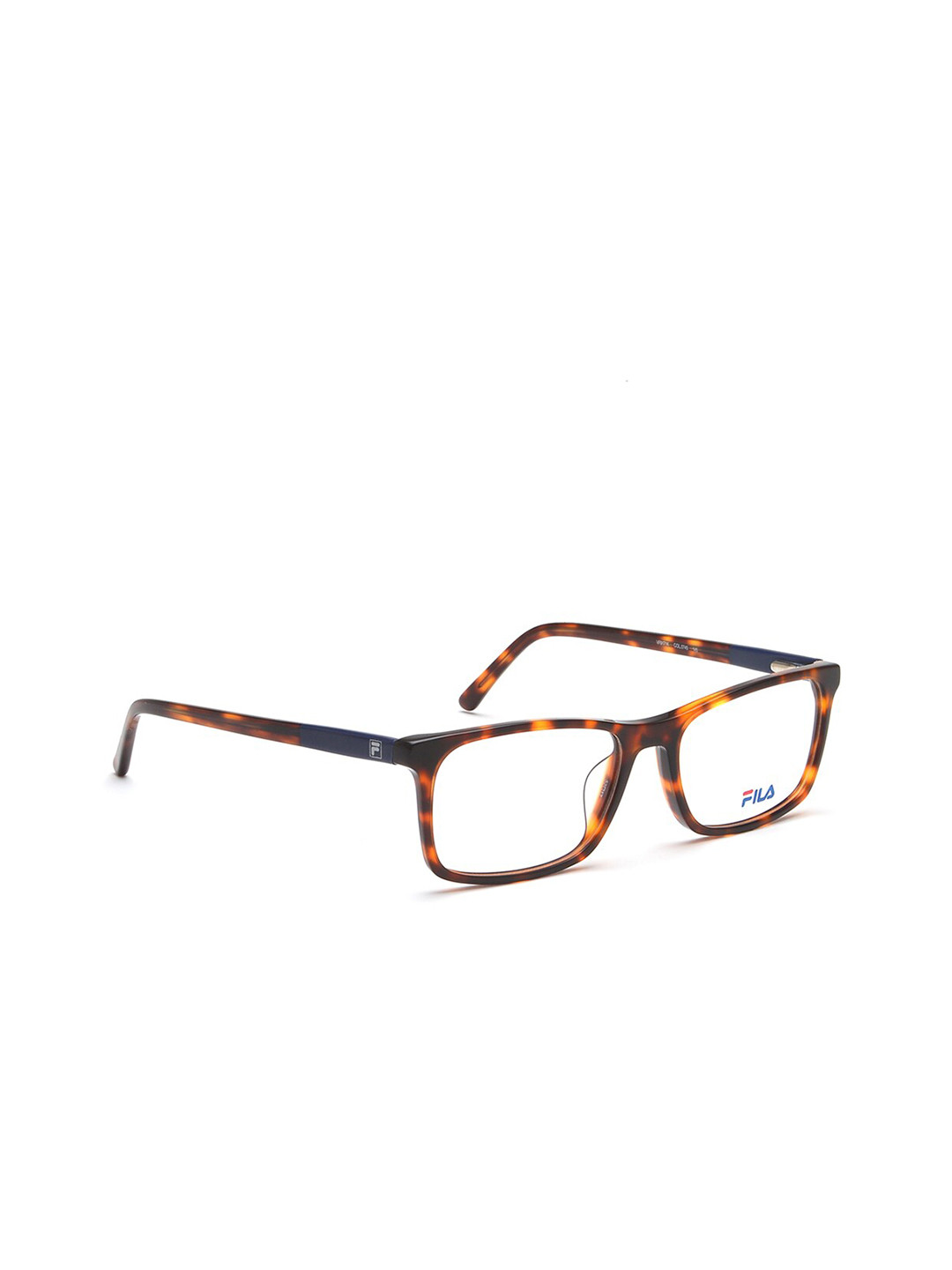 FILA Men Brown Full Rim Rectangle Frames