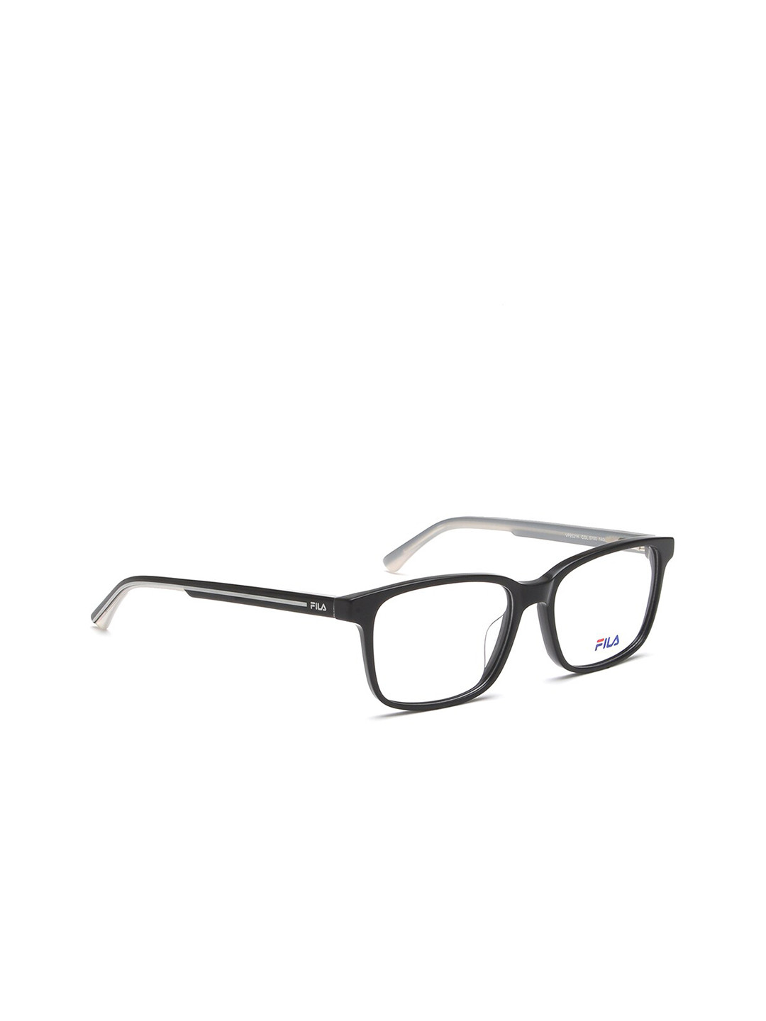 FILA Men Black & Grey Full Rim Square Frames