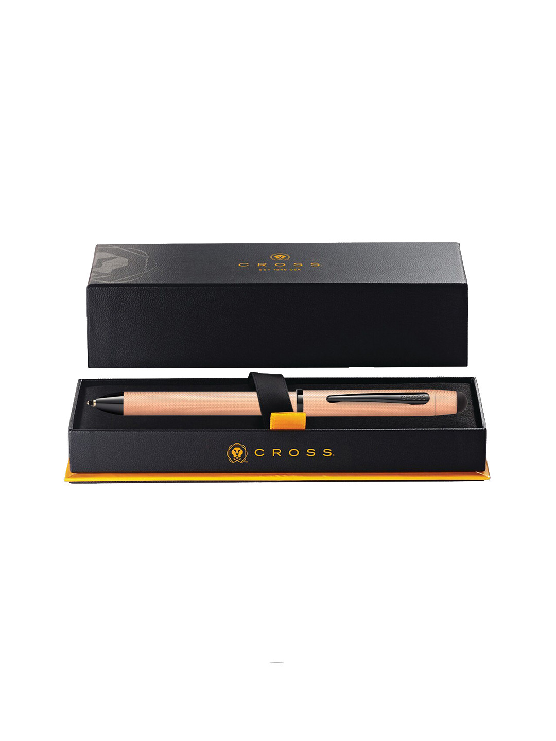 Cross Unisex TECH3 MF Rose Gold-Toned Textured Brushed PVD Pen