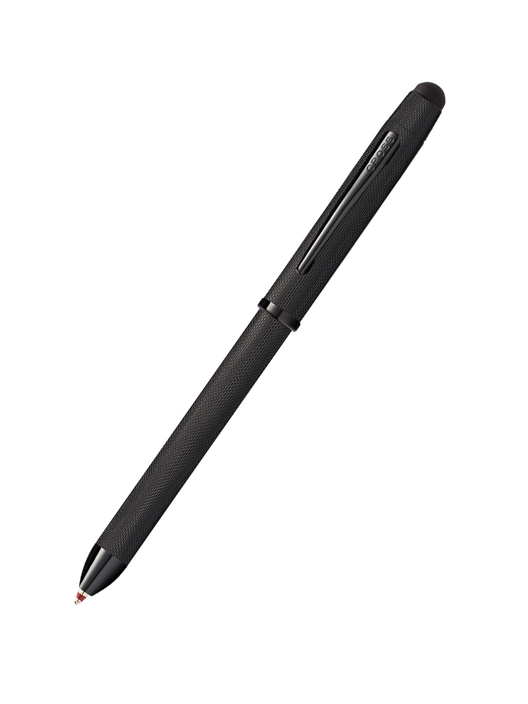 Cross Brushed Black PVD Tech3+ Multifunction Pen