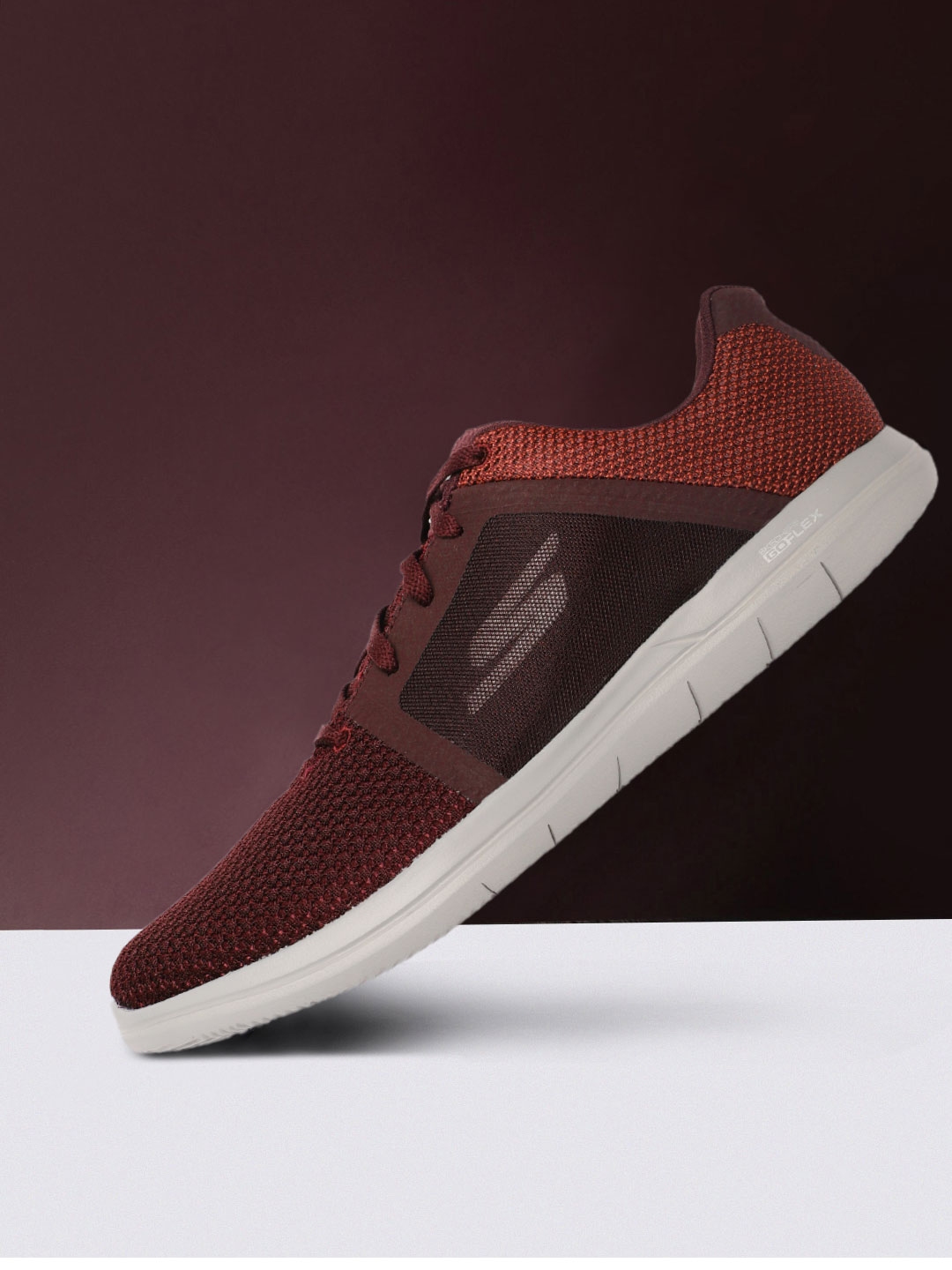 Buy Skechers Men Burgundy Go Flex 2 Walking Shoes Sports Shoes for Men 17020784 Myntra