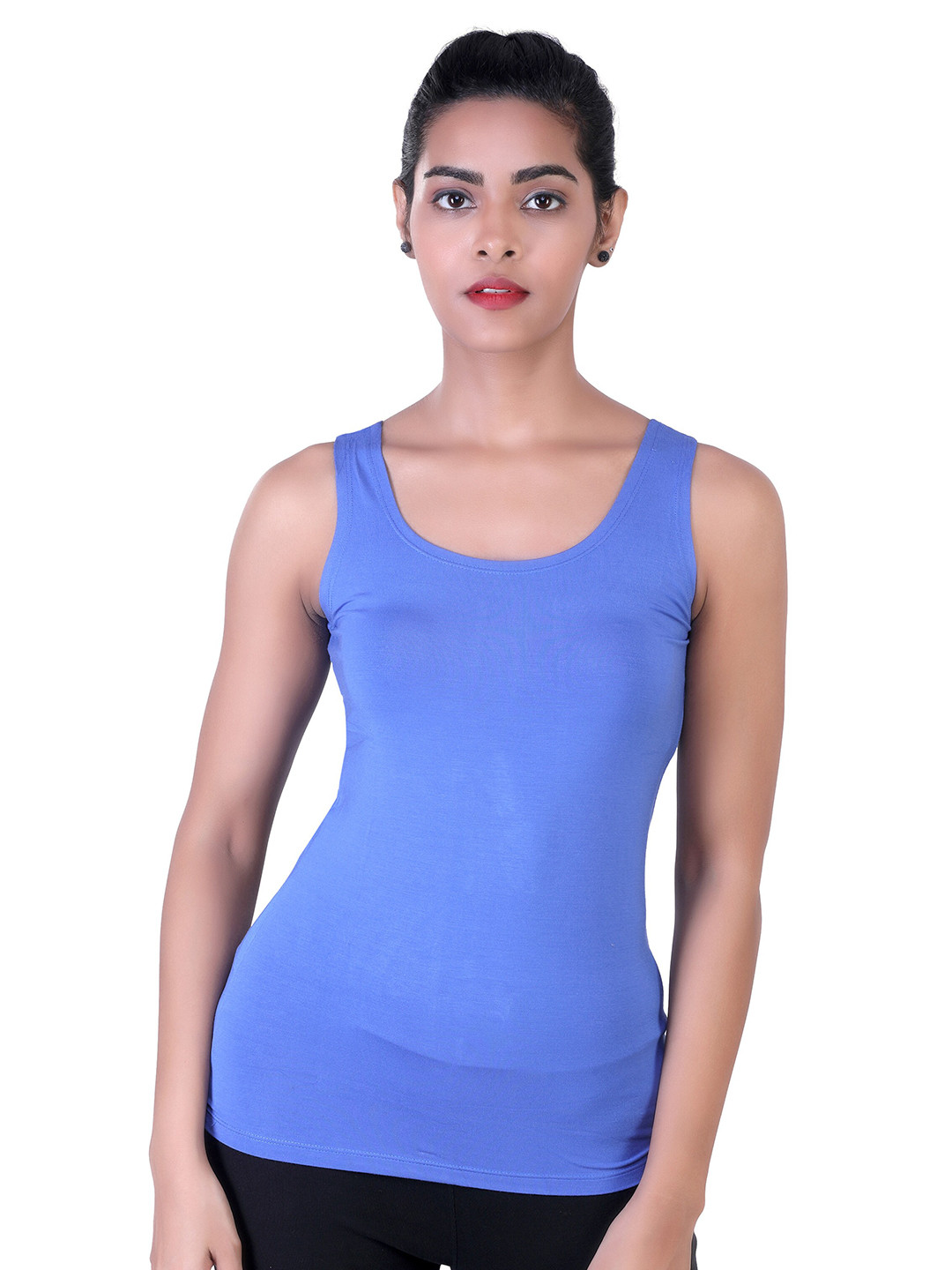 LAASA SPORTS Blue Gym Tank Top