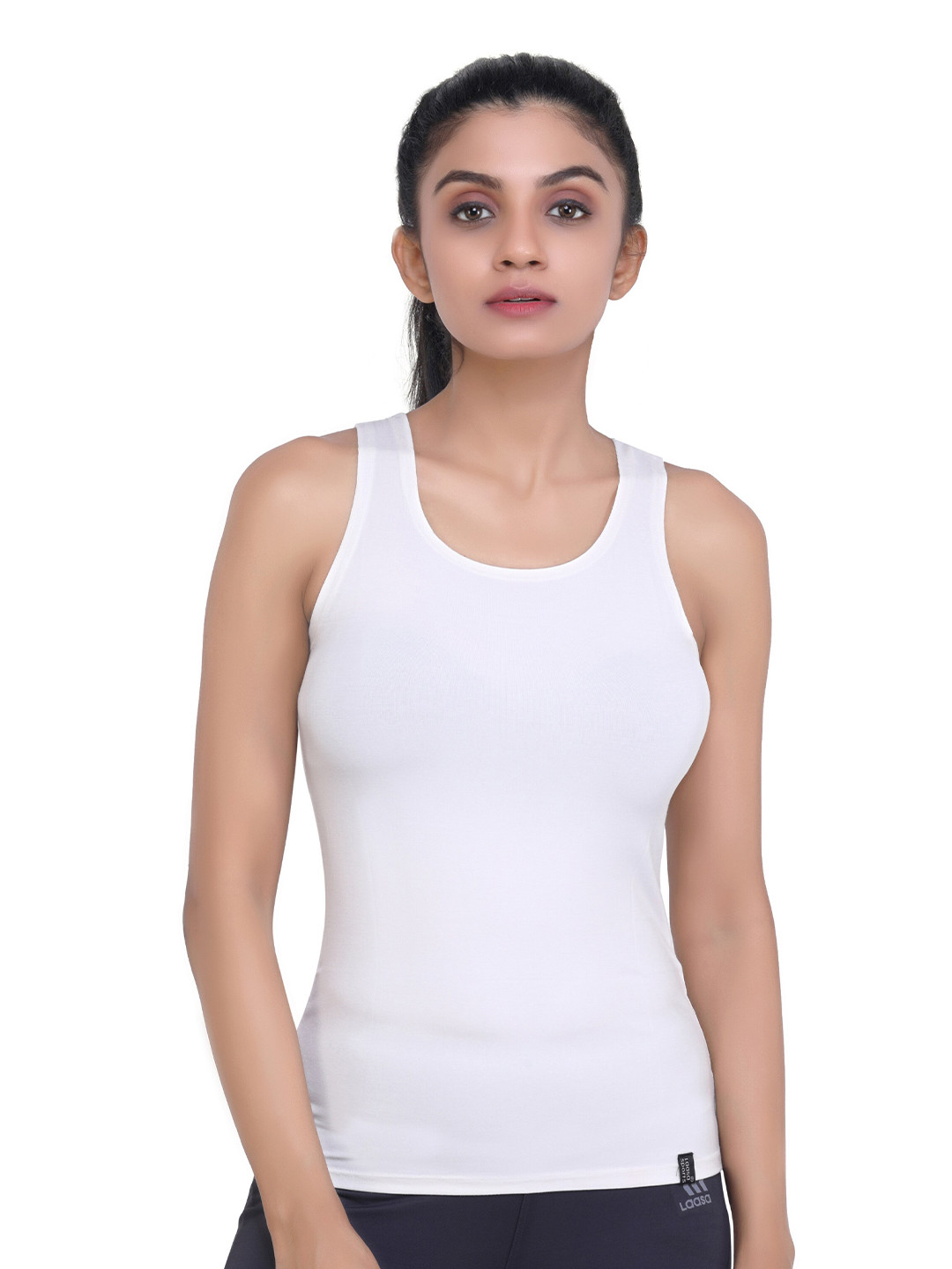 LAASA SPORTS White Tank Top