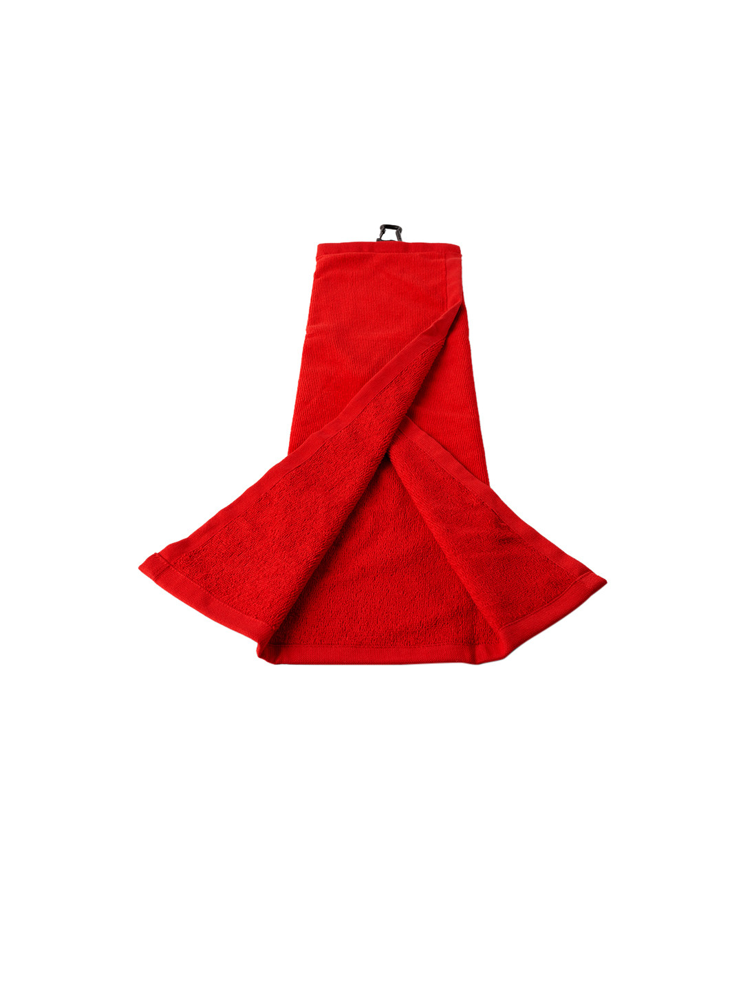 Decathlon INESIS Red Solid Tri-Fold Golf Towel