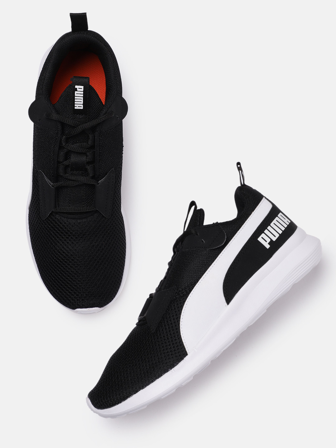 Puma Men Black Solid Player Sneakers