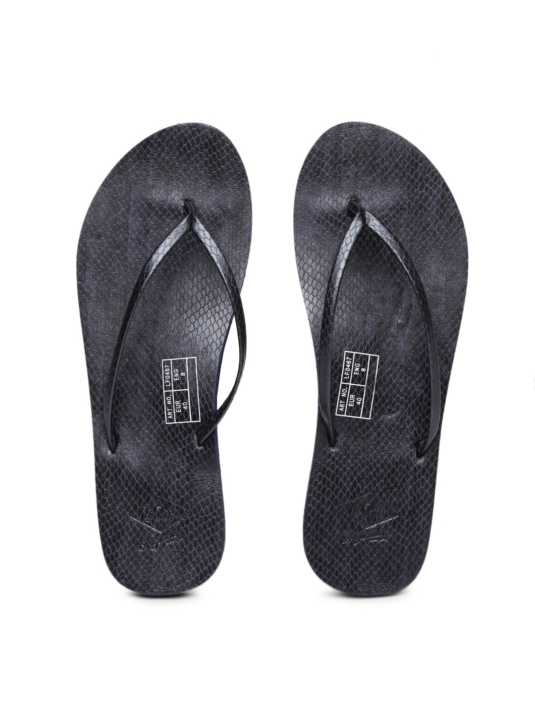 Lee Cooper Printed Slippers Lee Cooper Men's Printed Thong