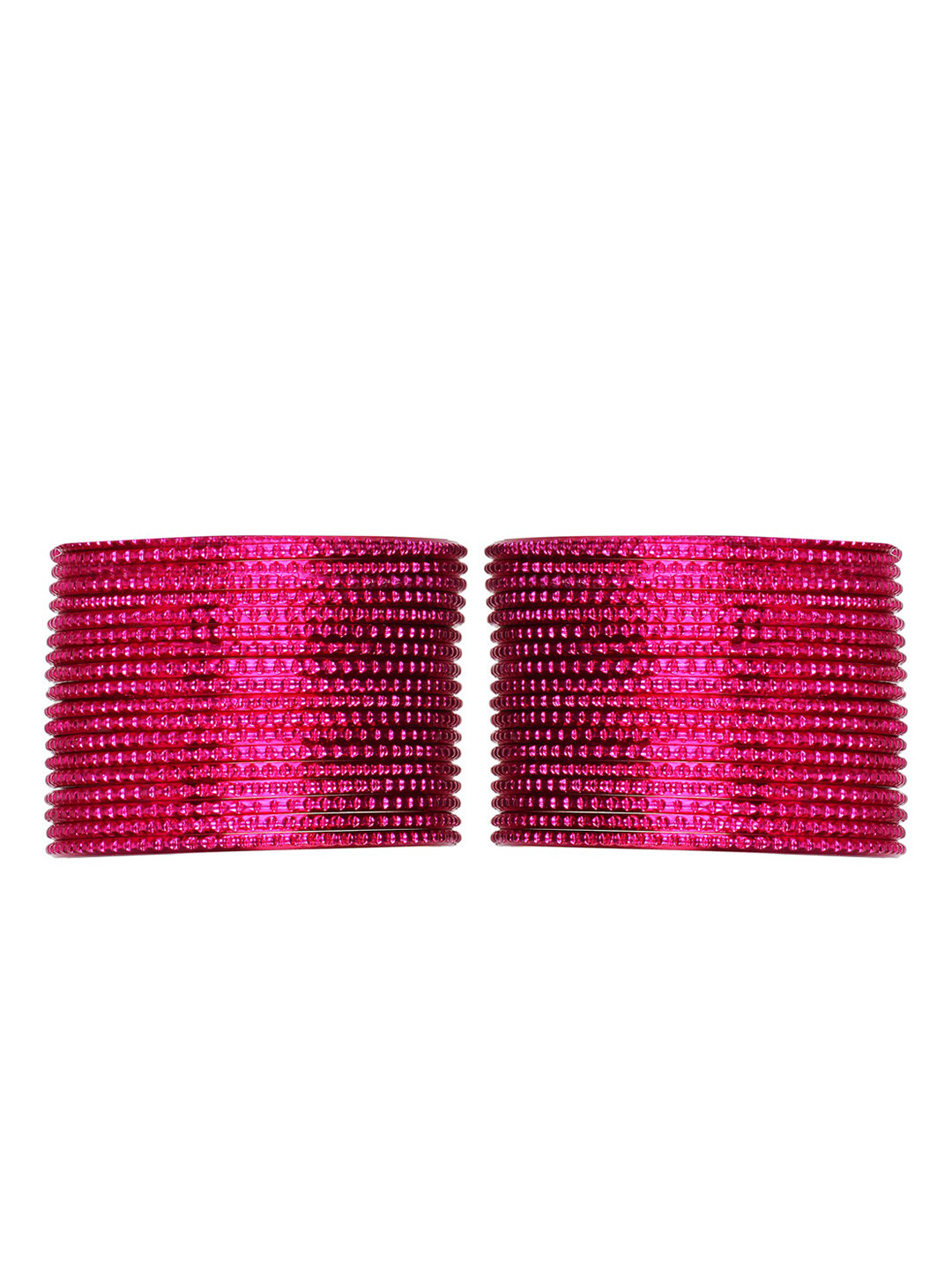 Arendelle Set Of 36 Magenta Pink Bangles