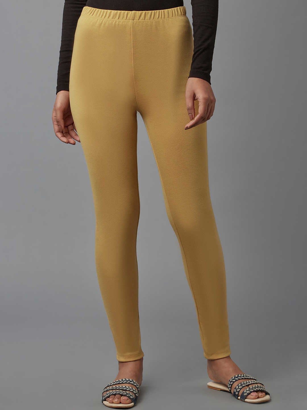 elleven Woman Beige Winter Tights