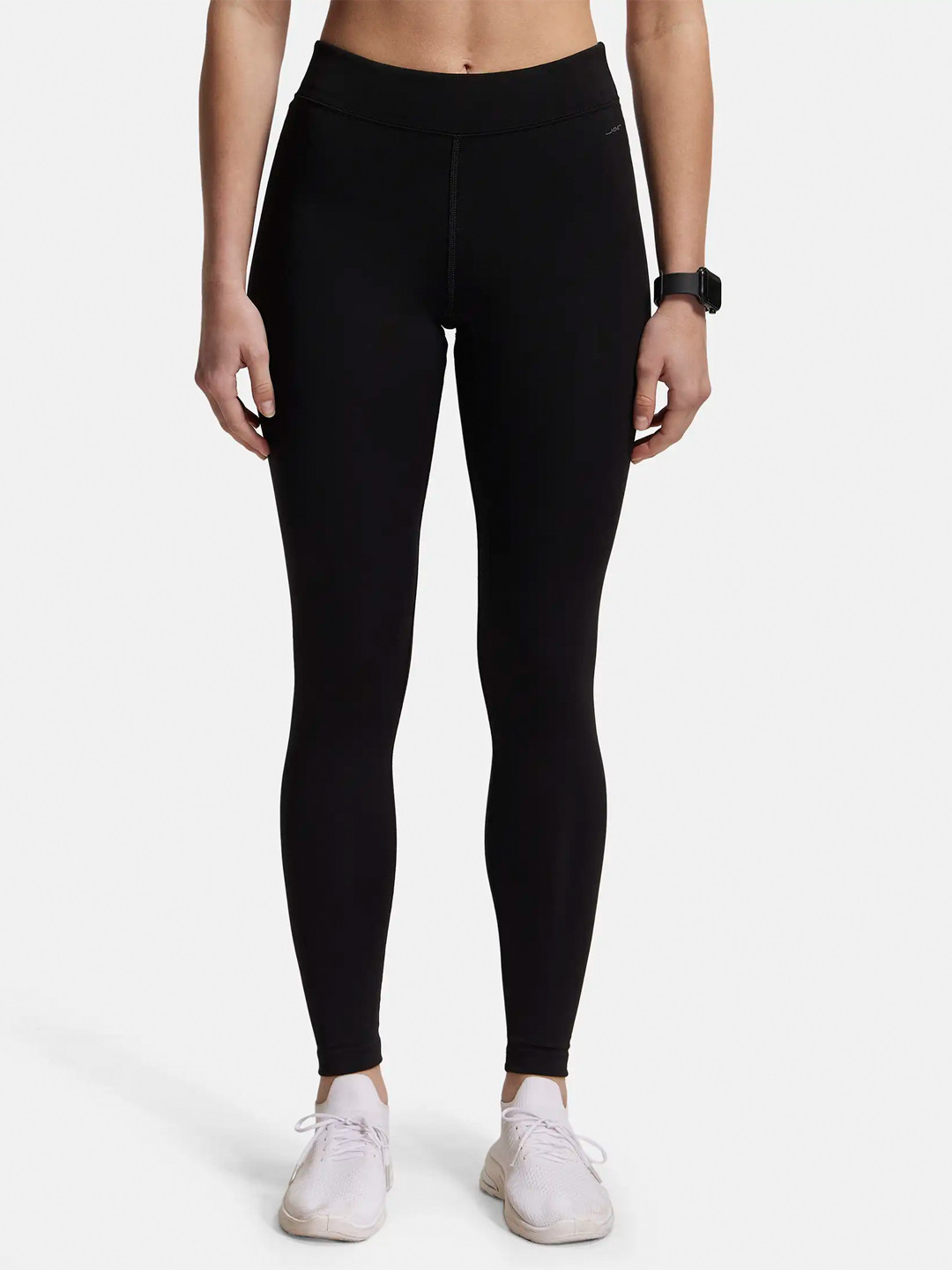 Jockey Microfiber Stretch Performance Leggings with Broad Waistband-MW20