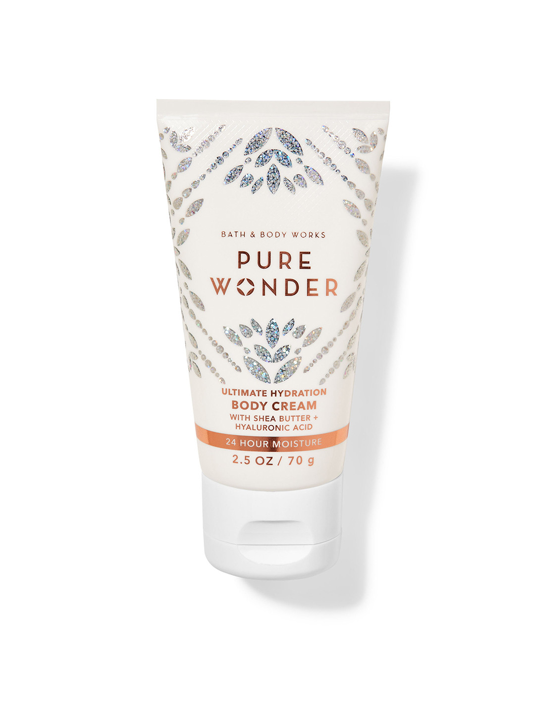 Bath & Body Works Pure Wonder Travel Size Ultimate Hydration Body Cream - 70g
