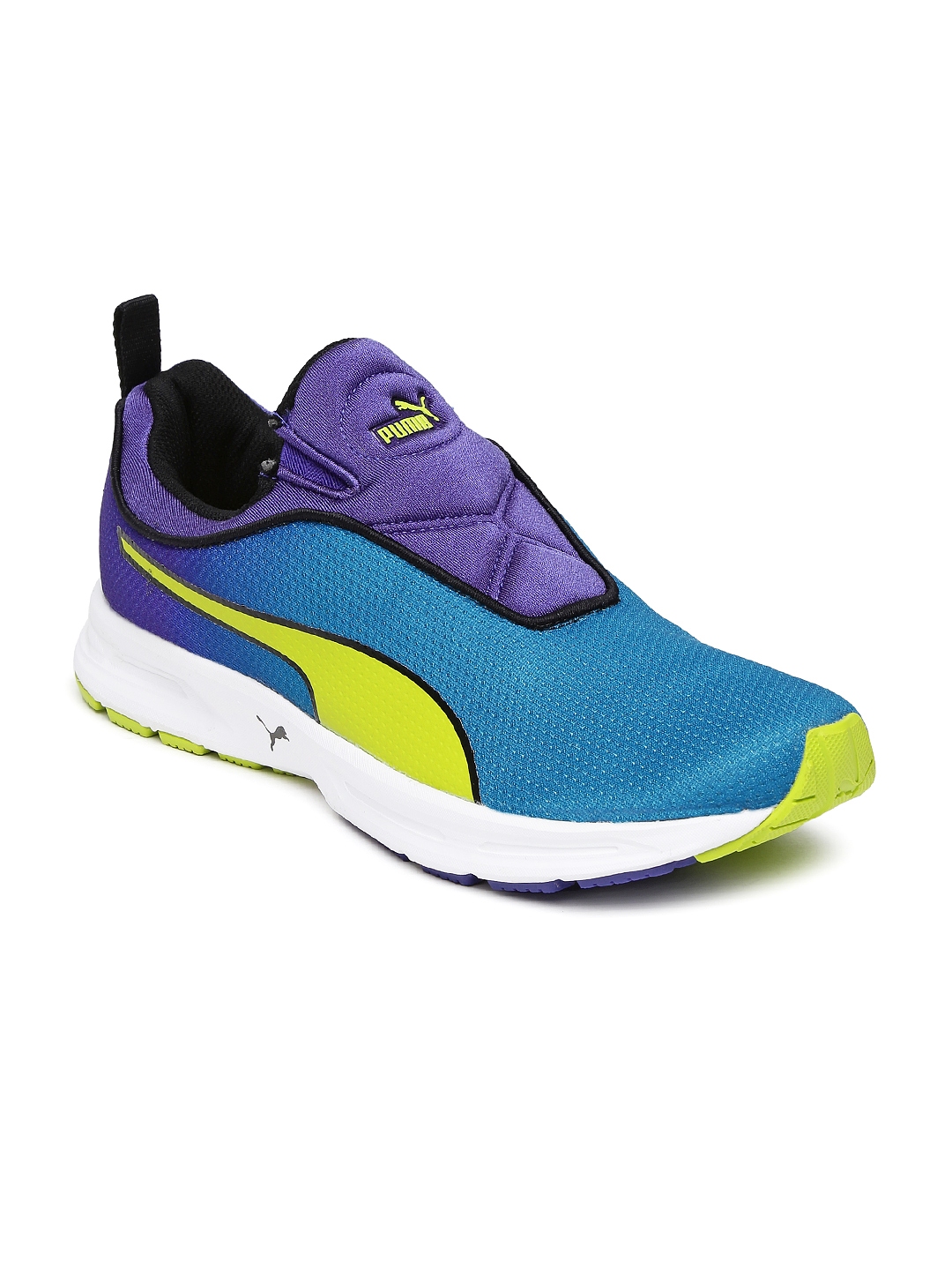 Buy PUMA Men Blue Purple EF Cushion Slip On Fade Running Shoes Sports Shoes for Men 1705785 Myntra
