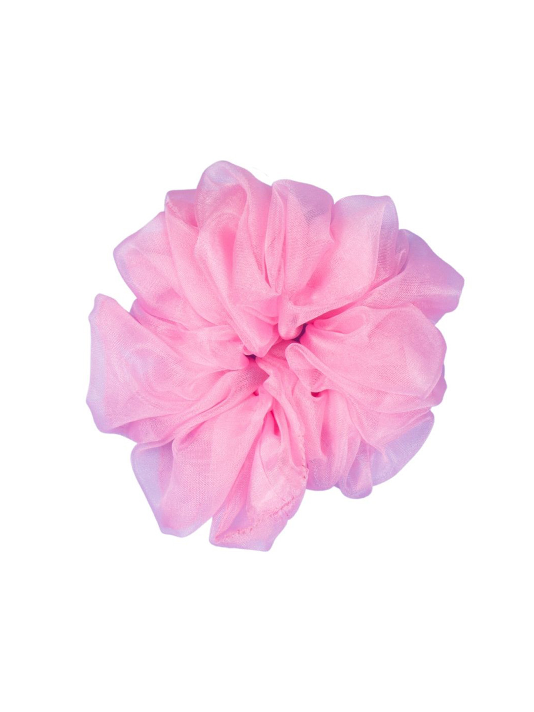 Arendelle Women Set of 2 Pink Organza Scrunchies