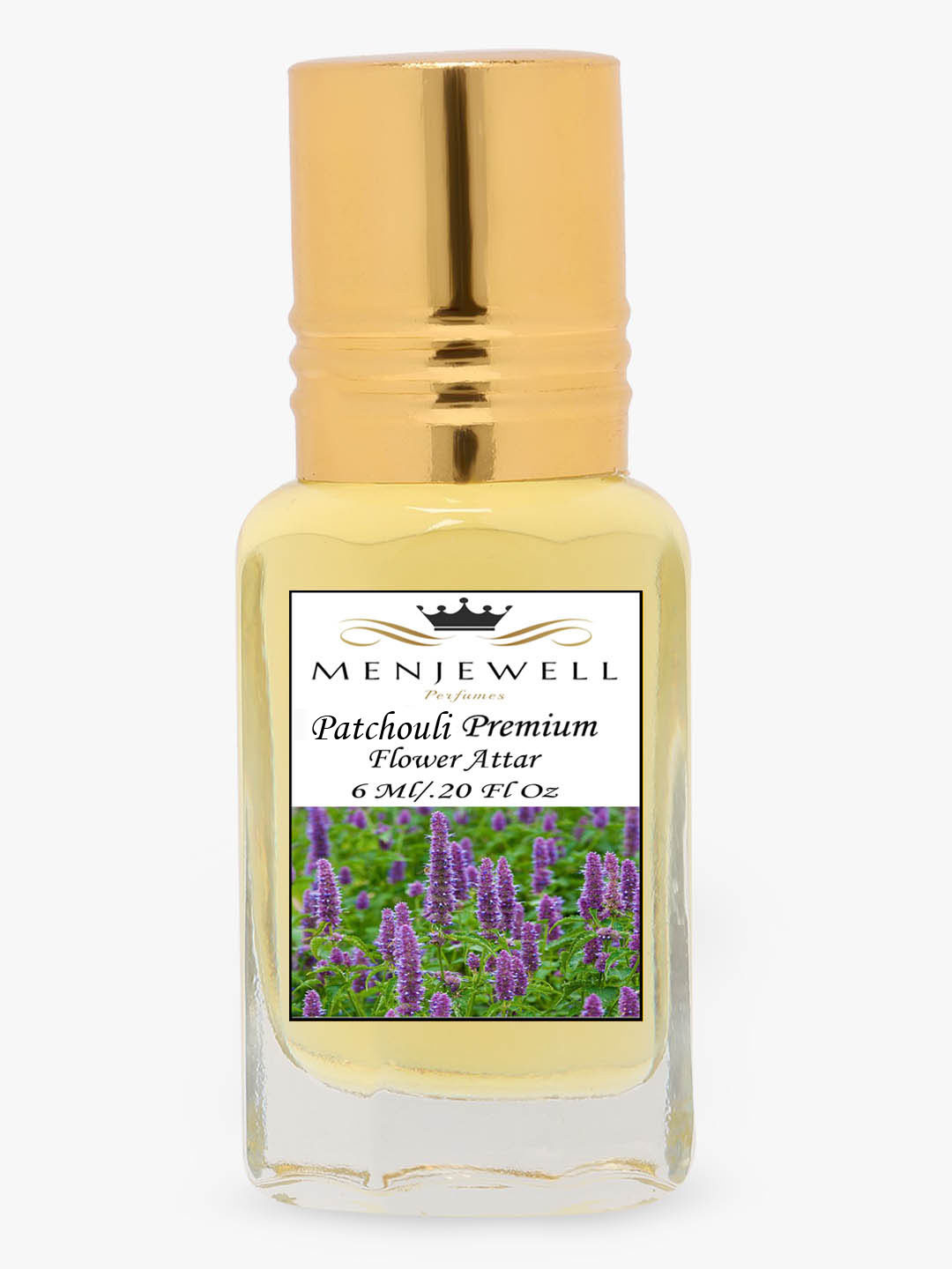 Menjewell Perfumes Patchouli Premium Flower Attar 6 ml
