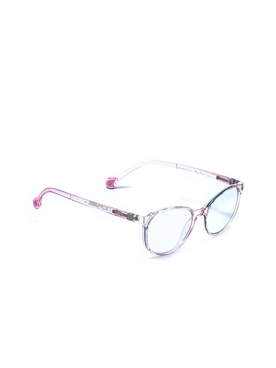 ENRICO Unisex Kids Pink Full Rim Round Frames