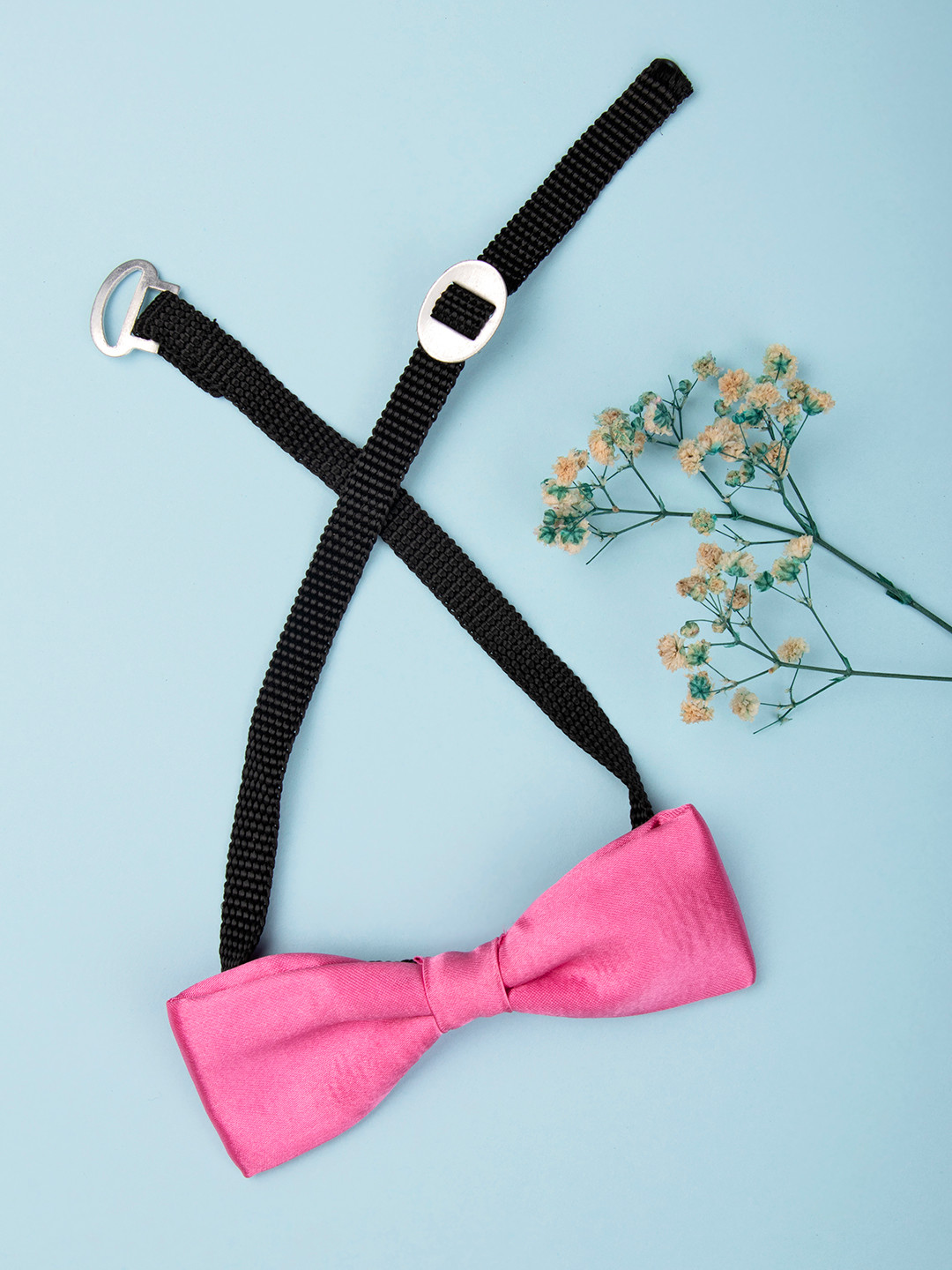 Arendelle Boys Pink & Black Bow Tie