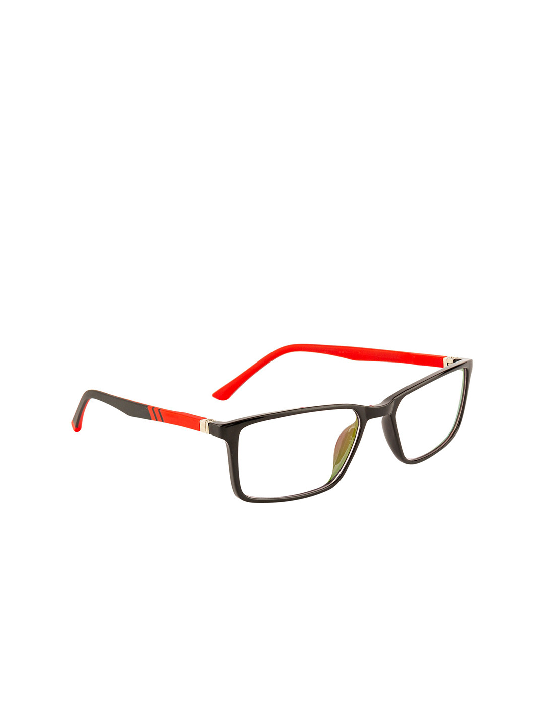 Gold Berg Unisex Black Full Rim Wayfarer Frames Eyeglasses