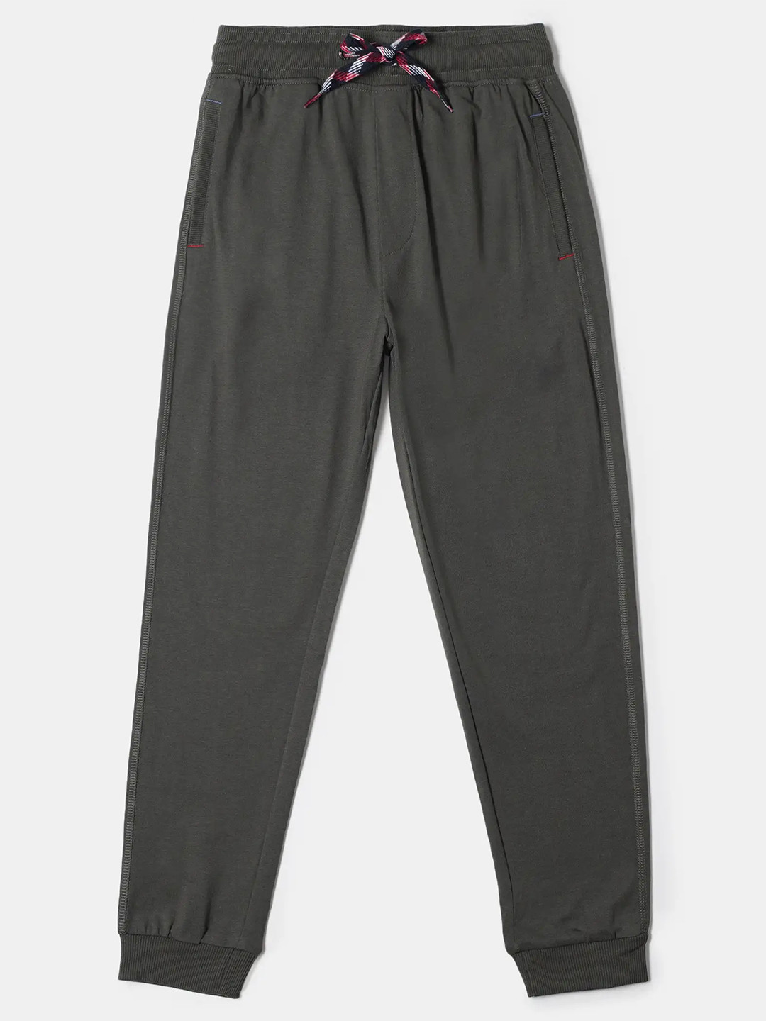 Jockey Boy Cotton Joggers with Drawstrings And Convenient side pockets-UB20