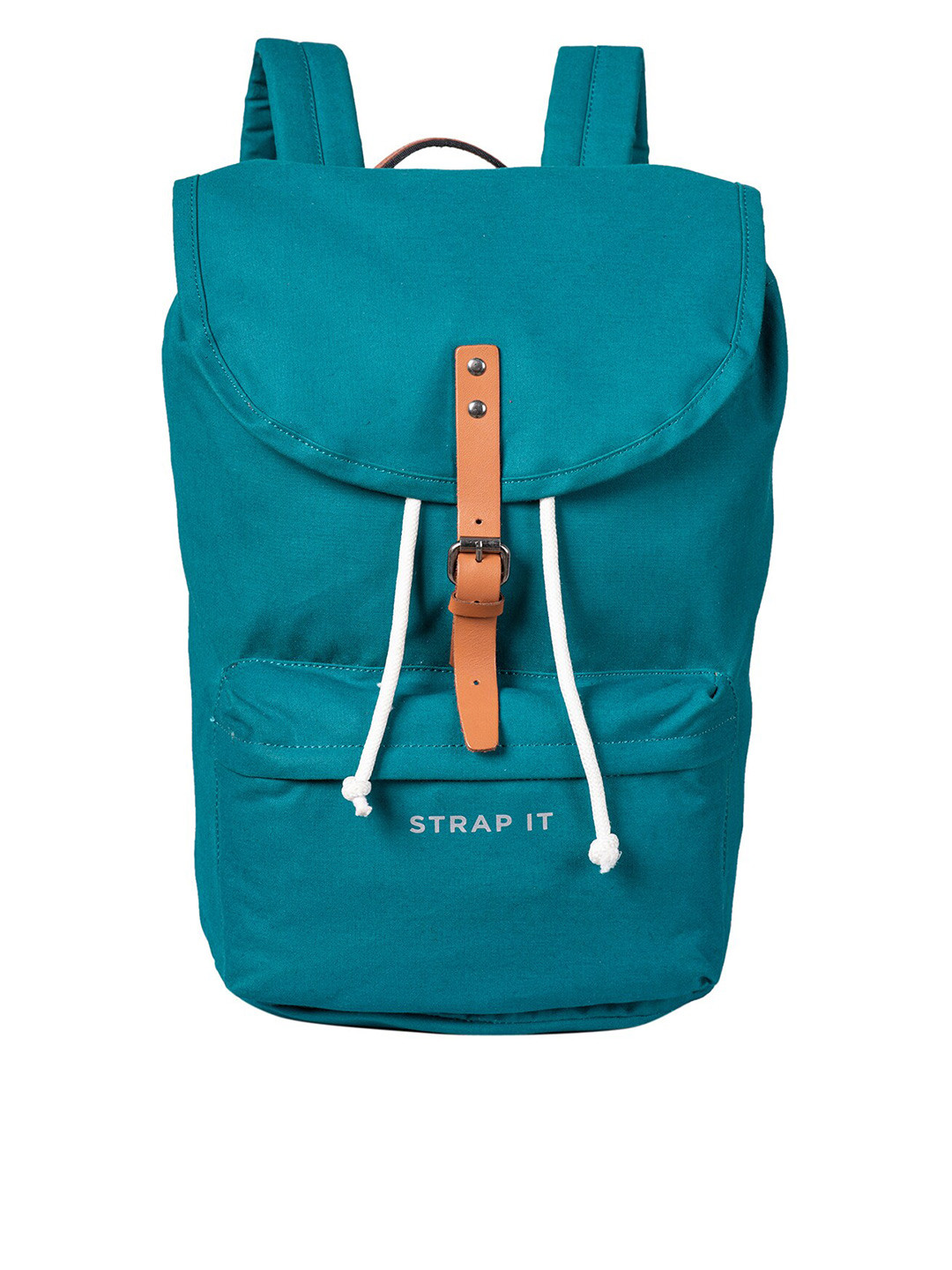 STRAP IT Blue Solid Laptop Backpack